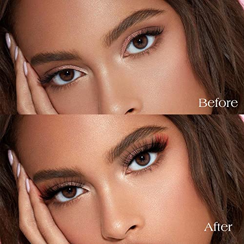 Alphonse Colored Lashes 5D Fluffy Handmade Dramatic Decoration Eye Lashes Set For Christmas Cosplay Costumes Fake Eyelashes 5 Pairs Pack (5 Colors Mixed) #TOP2