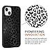 RUMDEY 2 Pack Cute Cheetah Print for Apple iPhone 13/14 6.1