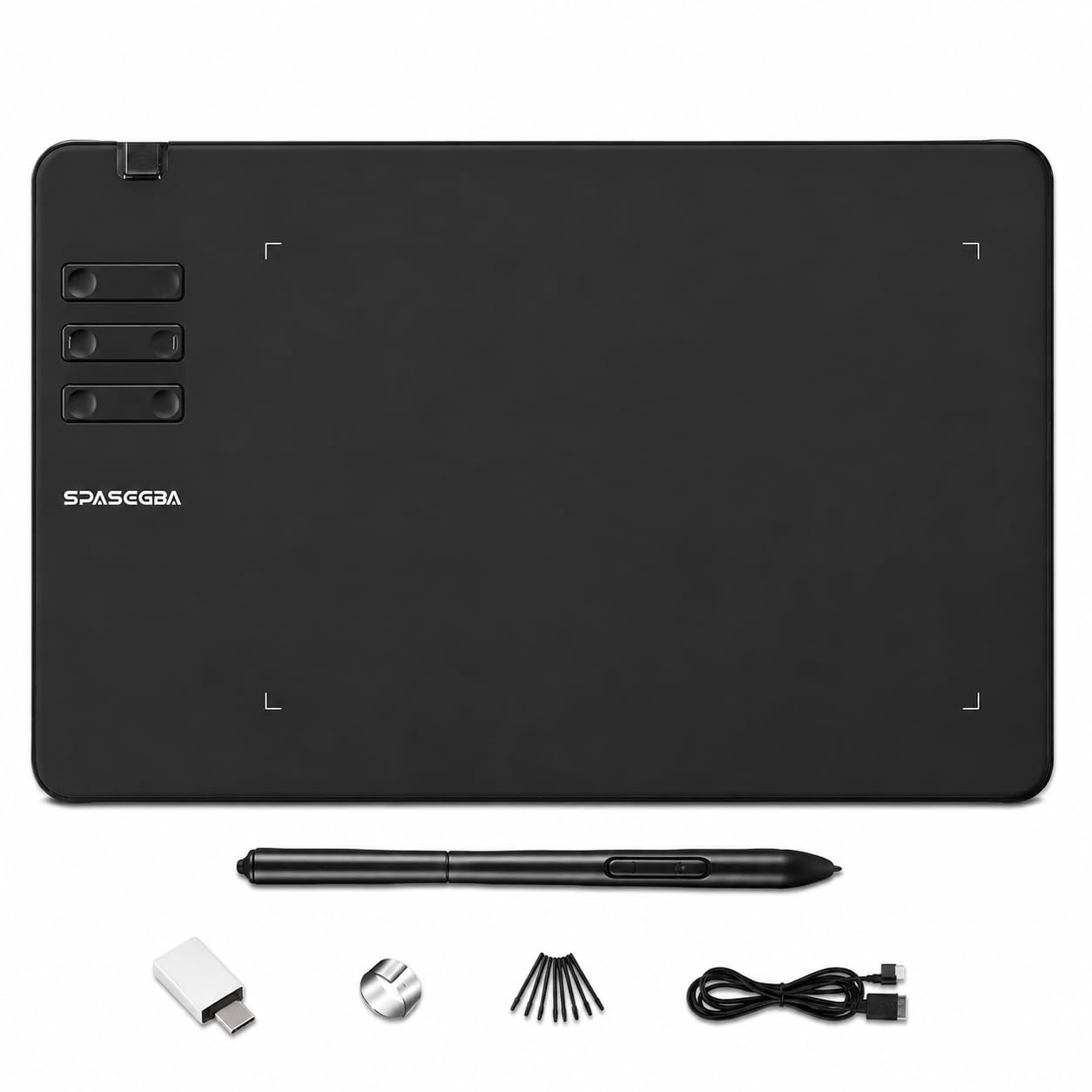 Spaseeba T605 Drawing Tablet 6.7x4 inch Graphic Digital Drawing Tablet with 8192 Pen Pressure 6 Customized Hot Keys Art Tablet for OSU Online Teaching Designing Beginners Work with Mac PC Android-picture-22