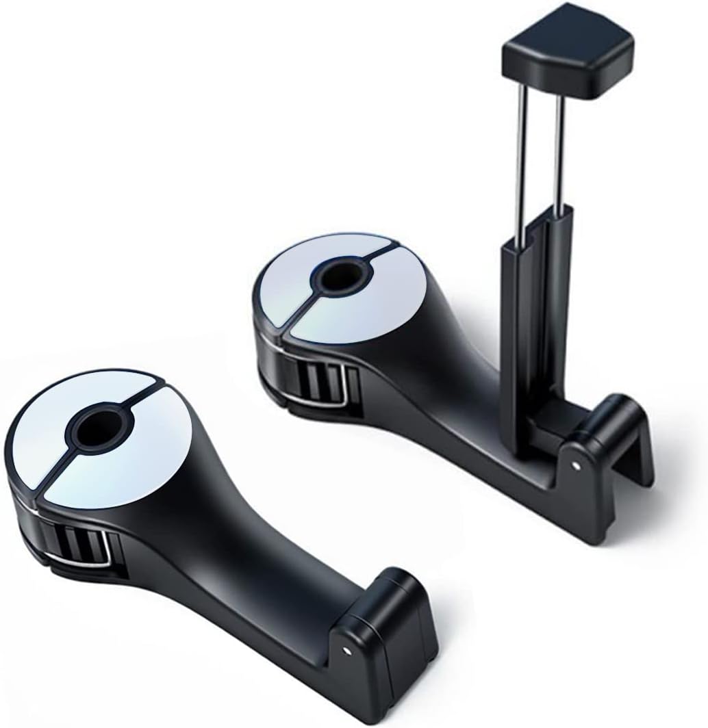 UDIKEFO Car Hooks for Purses and Bags - 2Pack, Purse Holder for Car, Car Purse Hook