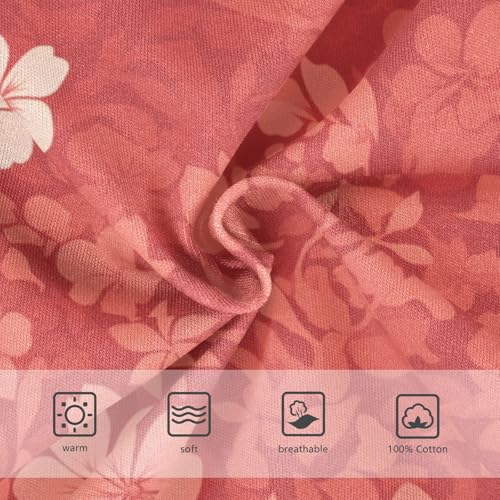 KLL Red Flowers Toddler Boy Pure Cotton Underwear Briefs Breathable Undies3