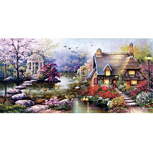 Peinture diamant 5D kit complet grand format pour s'initier aux loisirs