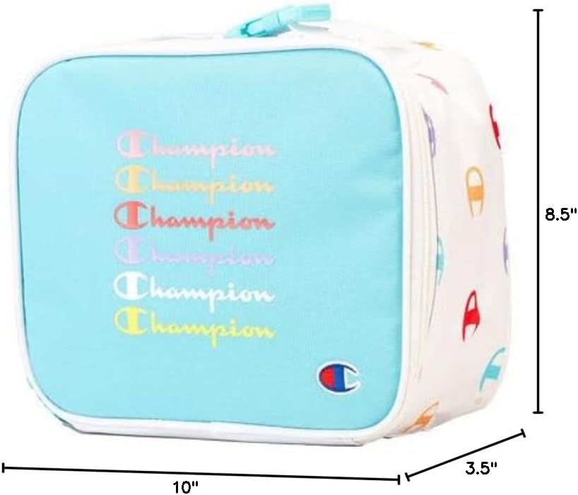 Champion Youth Lunch Kit - White/Blue - One Size