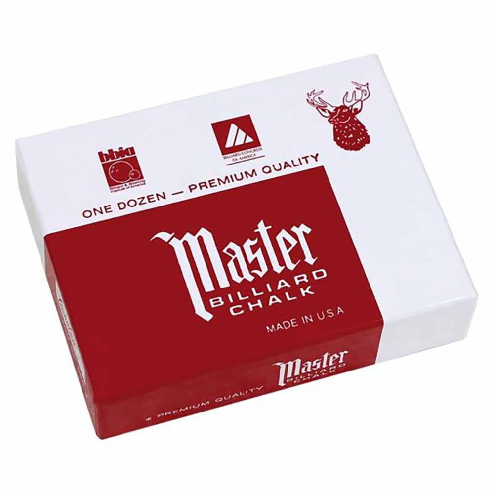 Gesso Master Blu stecca biliardo 12 cubetti