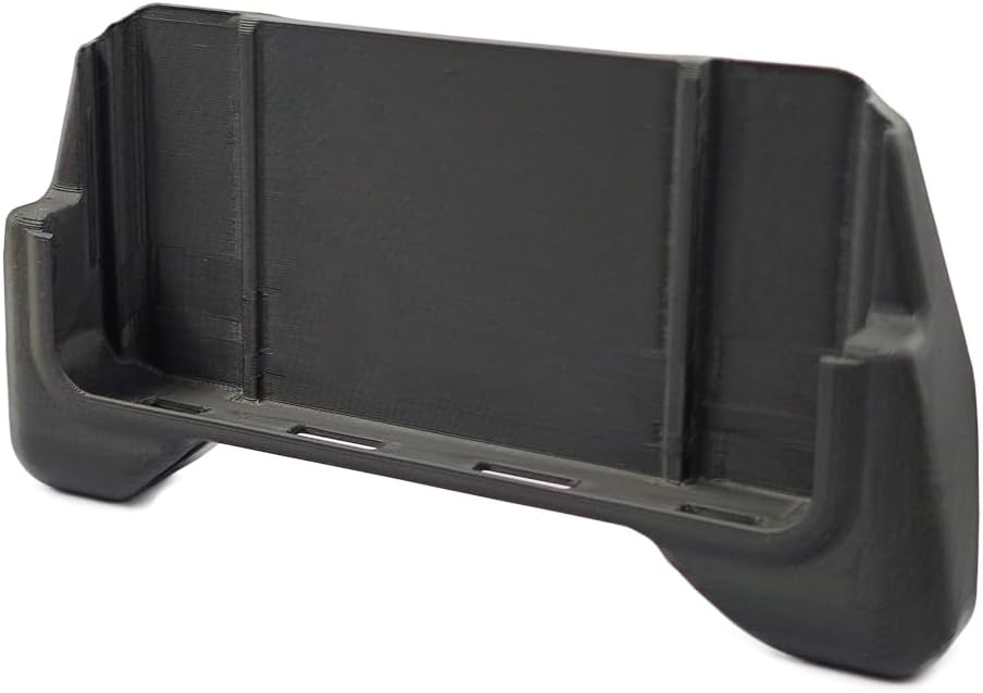 Controller Grip Protective Case Cover for Anbernic RG35XXH,Game Console Extension Holding Handle,3D Printed Controller Grip,RG35xx H Game Console Accessories,Ergonomic Design (Black)