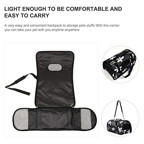 Balacoo Bolsa para transporte de animais de estimação, portátil, para gatos, mochila ajustável para