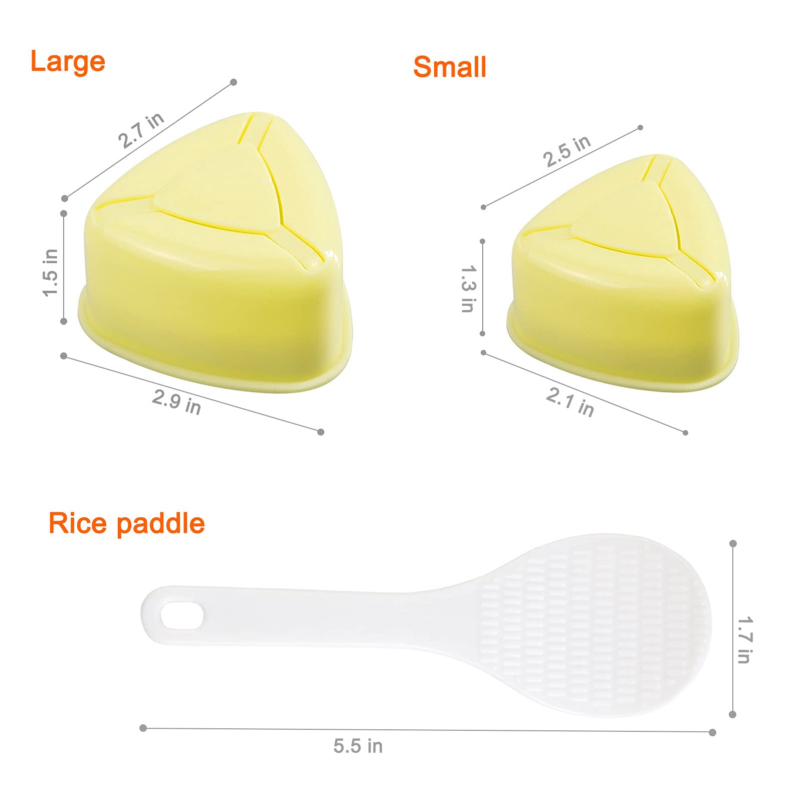 Kotobuki Heart and Star Rice Mold Set