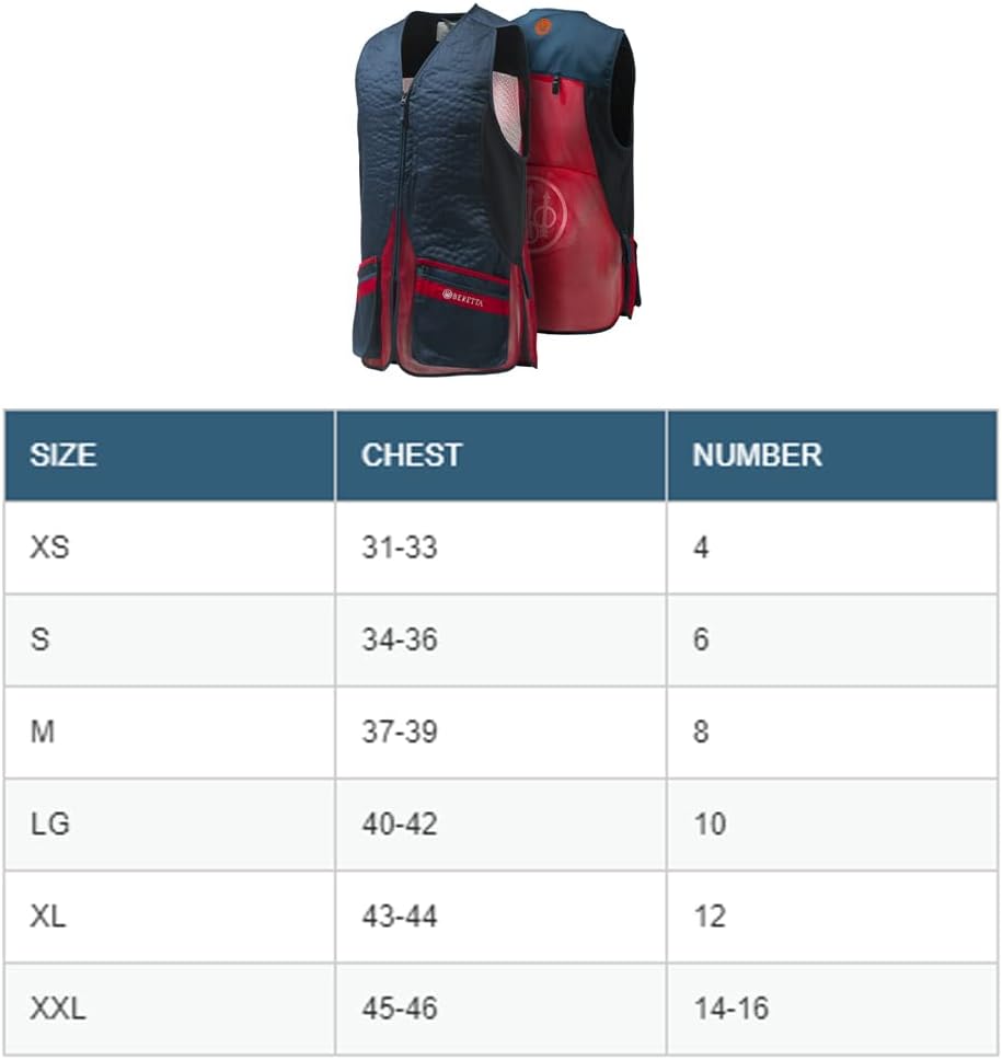 Beretta womens Silver Pigeon Evo Range Hunting Ambidextrous Vest