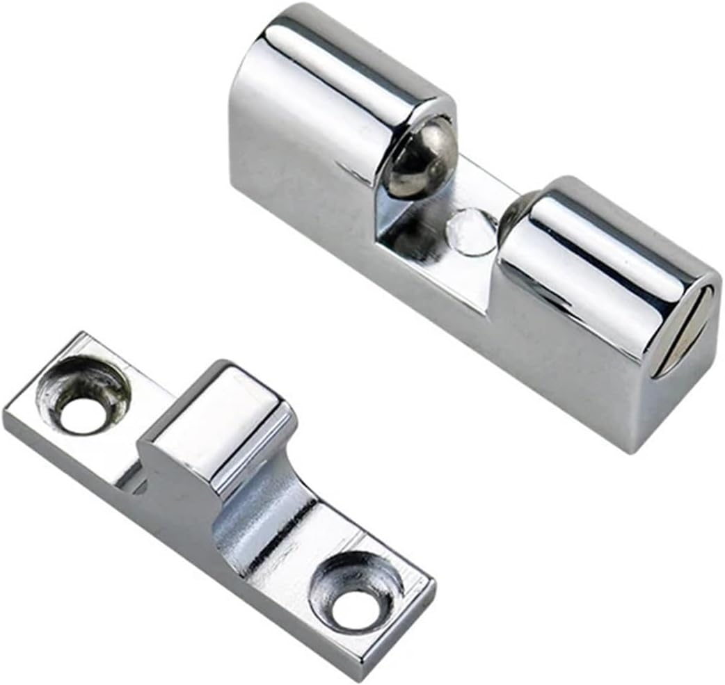 Zinc Alloy Door Suction Hasp Lock Cupboard Wardrobe Shoe Cabinet Door Buckle Home Hardware 1Pcs
