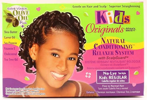 Africa's Best Organics Kids Organic Conditioning Relaxer No-Lye Kids Regular by Africa's Best