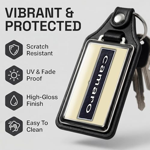Image of Brotherhood Car Key Chain for Camaro - Classic Models Keychain