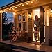 RTTY Outdoor String Lights 25 FT, Patio Light for outside with 13pcs G40 LED Plastic Bulbs, Shatterproof Waterproof Connectable Hanging Globe Lighting for Porch Cafe Bistro Backyard Balcony Deck Party