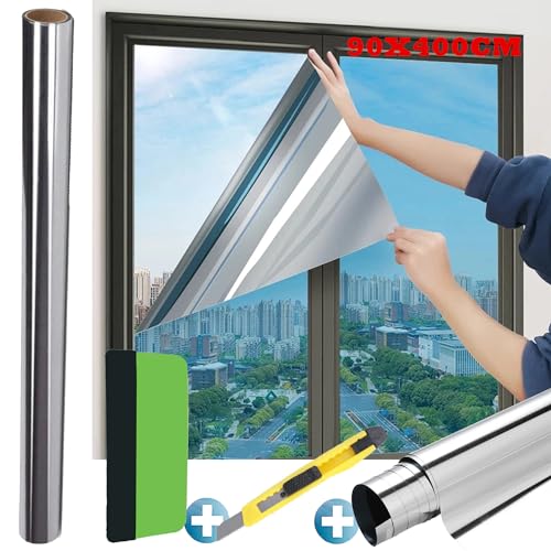Vinyle miroir unidirectionnel anti-chaleur pour bloquer les rayons UV - 2