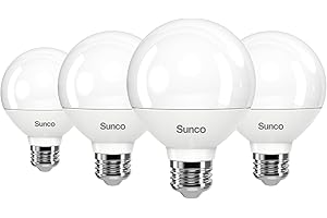Sunco Lighting G25 LED Vanity Globe Light Bulbs: Illuminate Your Space with Brilliance