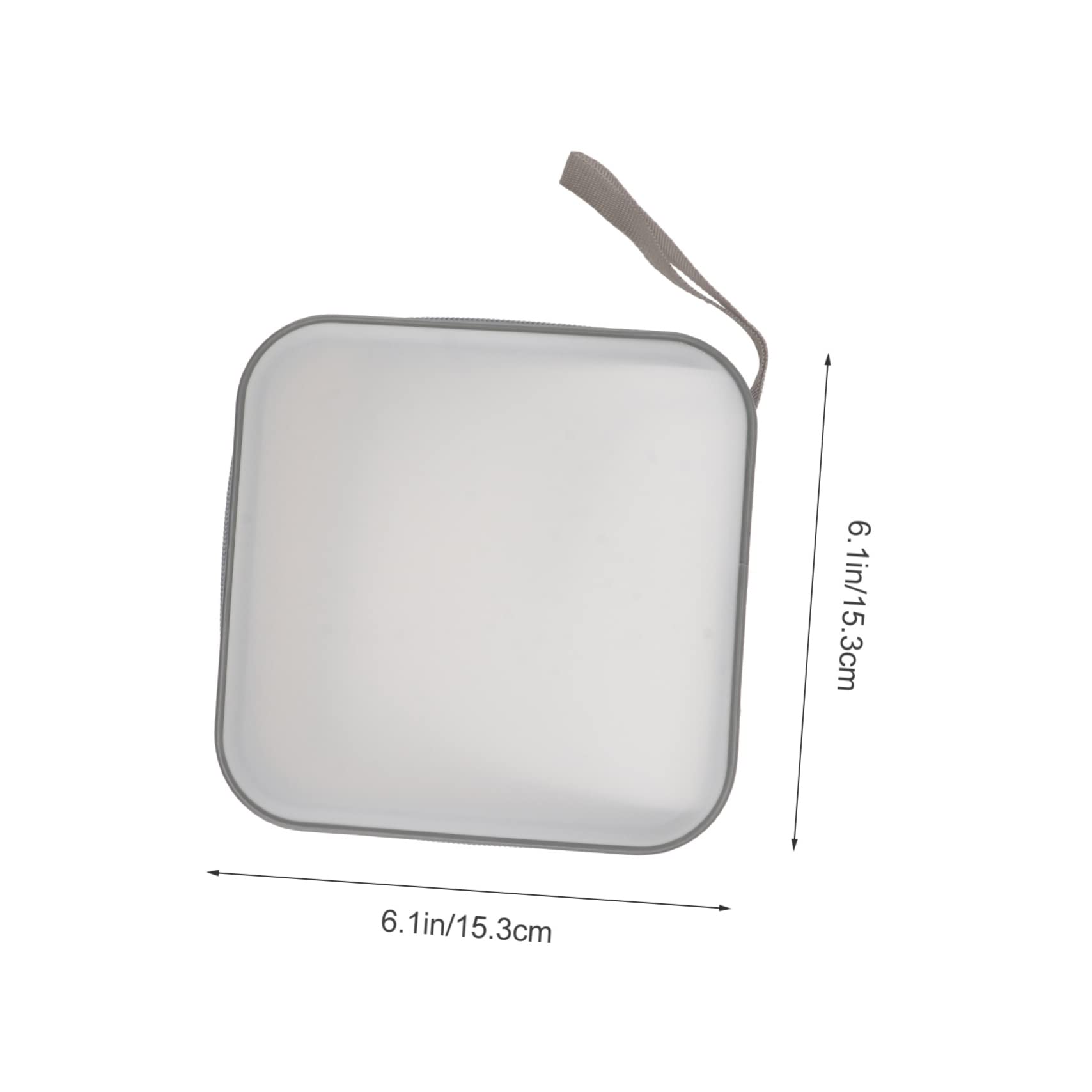 HOODANCOS Capacity CD Holder Pouch Portable Disc Storage Case for Travel Home Sleek Organizer for Dvds Movies and Music Discs Lightweight Scratch Resistant Design