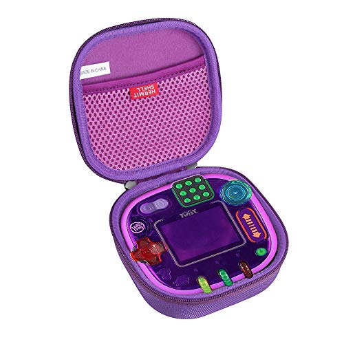 Hermitshell Hard EVA Travel Case for Leapfrog Rockit Twist Handheld Learning Game System (Purple)