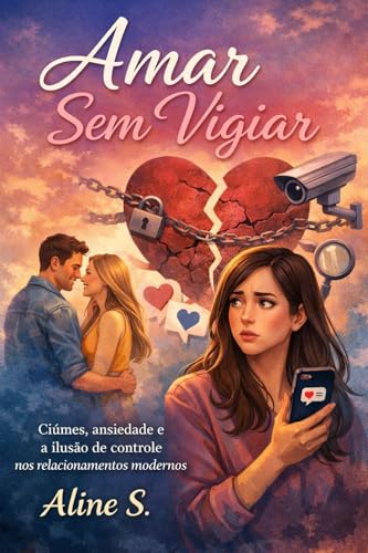  AMAR SEM VIGIAR: CIÚMES, ANSIEDADE E A ILUSÃO DE CONTROLE NOS RELACIONAMENTOS (Portuguese Edition)