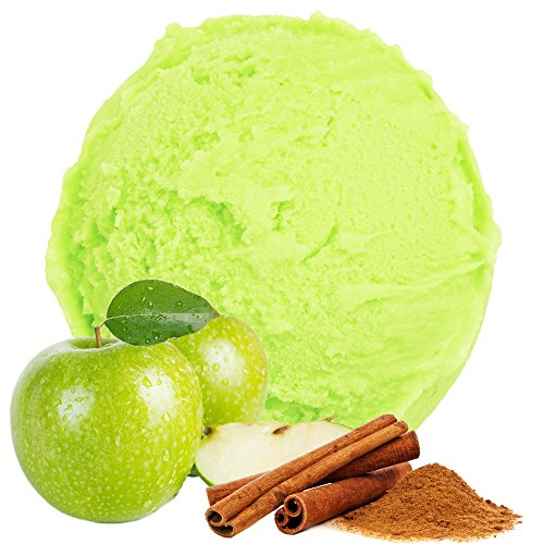Zimt Apfel Geschmack 1 Kg Gino Gelati Eispulver Softeispulver für Ihre Eismaschine