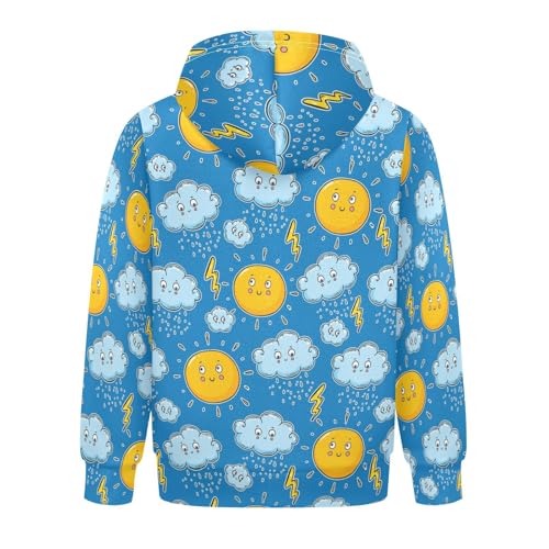 Zodiac Signs Birth Fate Stars Youth Hoodie Sweatshirt2