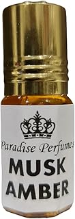 Musk Amber Gorgeous Oriental Roll On Roller Perfume Fragrance Oil Scent by Paradise Perfumes & Gems (PPG) - 3ml 6ml 12ml (Musk Amber, 6ml)