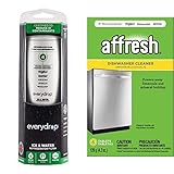 Everydrop by Whirlpool Ice and Water Refrigerator Filter 4, EDR4RXD1, Single-Pack & Affresh...