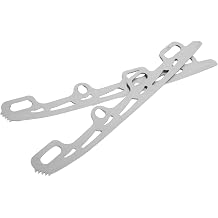 SHERCHPRY Ice Skate Replacement Blades for Figure and Hockey Skates Stainless Steel 326mm Sturdy Ice Skating Shoe Accessories for Men and Women