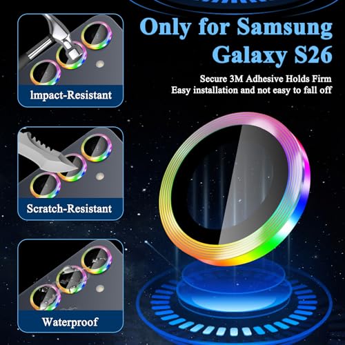 Kimiyaki for Samsung Galaxy S26 Camera Lens Protector - image 2