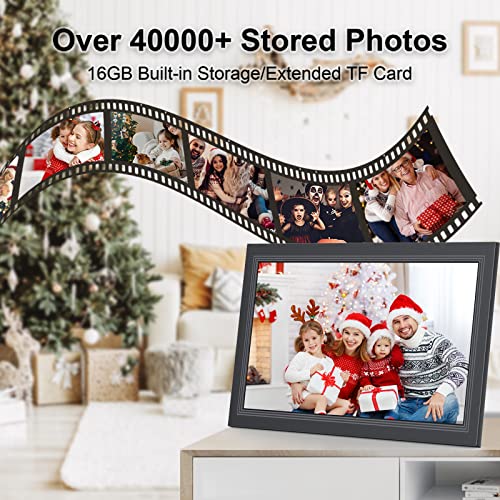 Yunqideer Frameo Digital Picture Frame- 15.6Inch Digital Photo Frame With 1920 * 1080 Ips Touch Screen Hd Disply,Built-In 32Gb Storage,Wall-Mounted,Digital Frame Share Photos And Videos Via Free App thumb #4