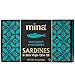 Mina Sardines in Extra Virgin Olive Oil, 4.4 Ounce Wild Caught Sardines, Responsibly Sourced, Packed By Hand, Low Sodium, High in Protein, Keto, Paleo, Sardines in Olive Oil (Pack of 12)