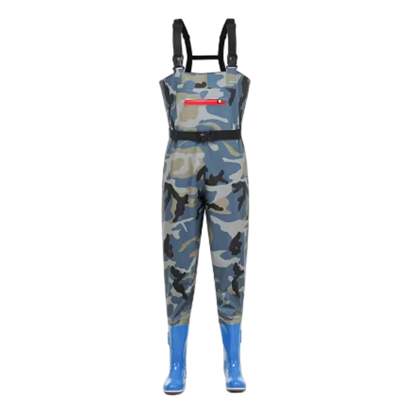 Wathose,FischTeich Anglerhose,Wathose Damen,Teichhose,Wathose Anglerhose,Jagd Wathosen,rutschfest Wathosen,Kniepolster,wasserdichte,Atmungsaktive,Strapazierfähige Hosenträger,Für Bauernhöfe