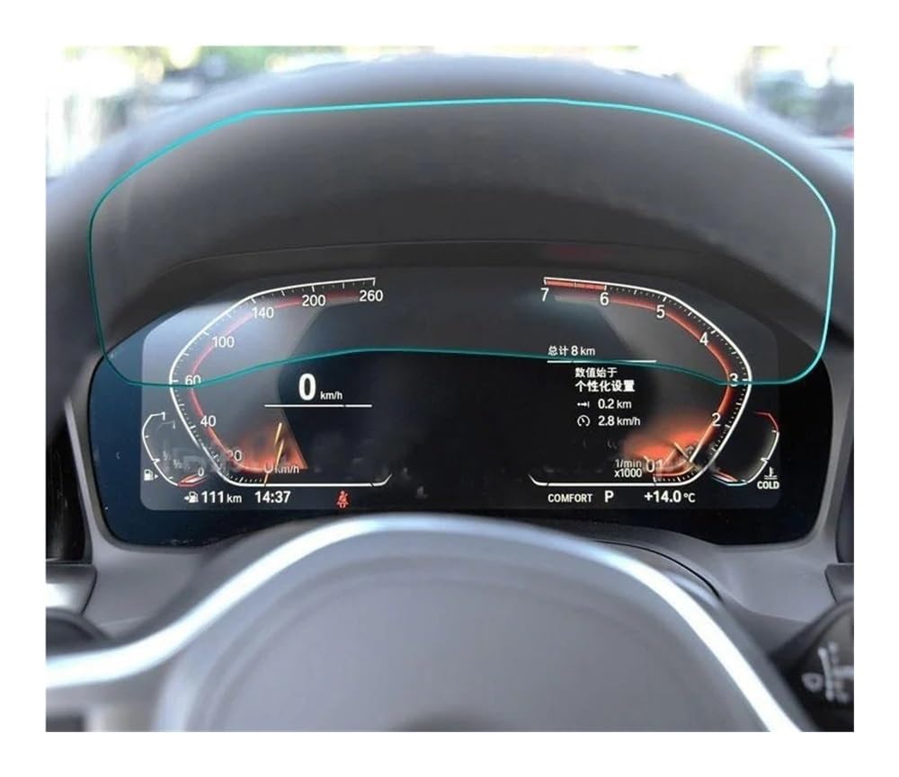 Protection d'écran iX3 2022 en verre trempé anti-rayures pour compteurs