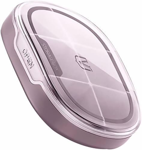 Healifty Tapa transparente para acampada, pequeña ensenada ambiental, de plástico, con pastillas, viajes, exteriores, hogar, rejillas de vitaminas,