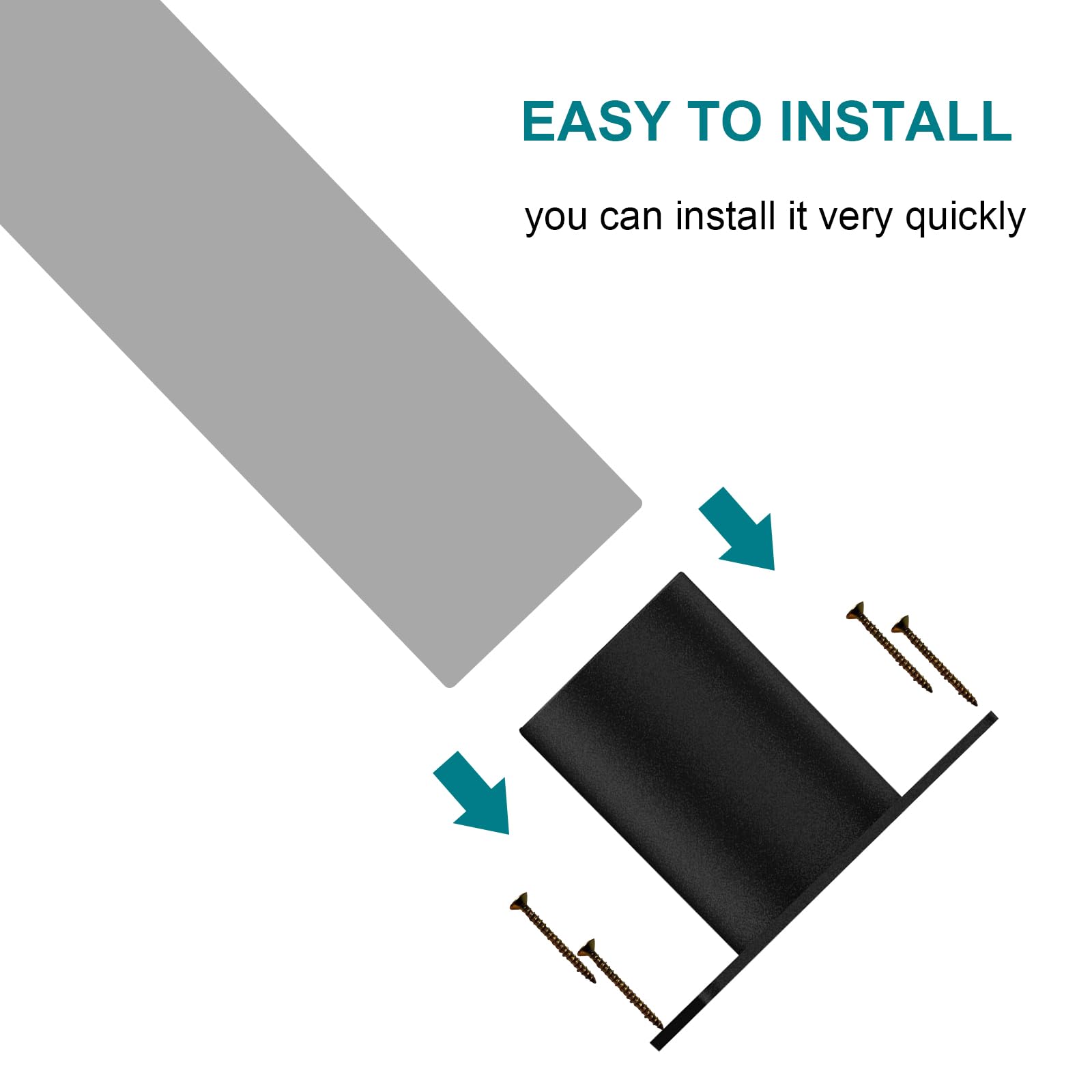 Mailbox Post Mount 3 Inch Pier Mount Base - Heavy Duty Post Light ...