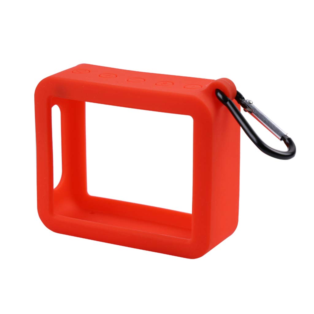 Lexiang Red Durable Silicone Case Protective Cover Shell Anti-Fall Speaker Case For-Jbl Go 2 Go2 Bluetooth Speaker Accessories