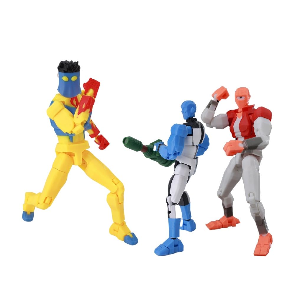 3 figuras de anime Mark Grayson/Mauler Twins/Allen the Alien de 14 cm, modelo de dibujos animados, articulaciones móviles, figuras de acción, estatua coleccionable, decoración de escritorio