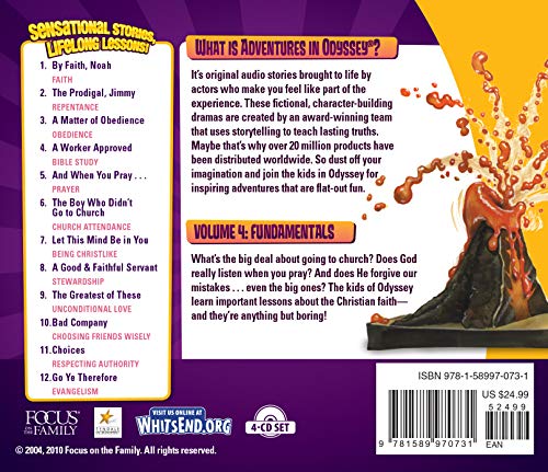 Fun-damentals: Puns, Parables and Perilous Predicaments (Adventures in Odyssey / Gold Audio Series, No. 4) - Image 2