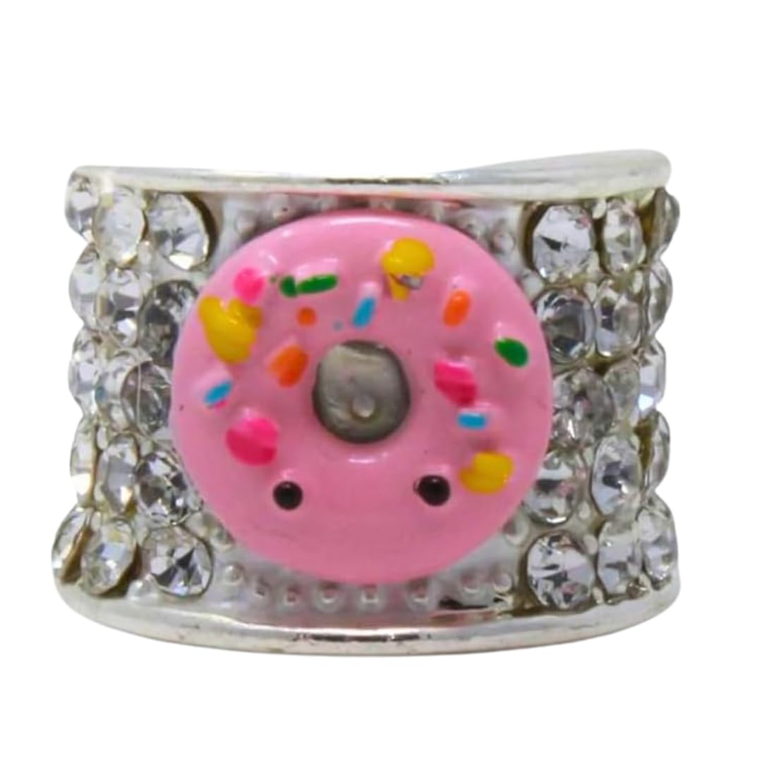 charMED Custom Stethoscope Charms - Donut Charm - Gifts for Nurses, Doctors, Veterinarians, Technicians, Surgeons, and Healthcare Professionals - Easy