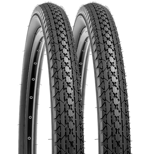 Pneu vélo 26 pouces YUNSCM 26x1.95 50-559 pneu VTT loisir compatible 26x2.0