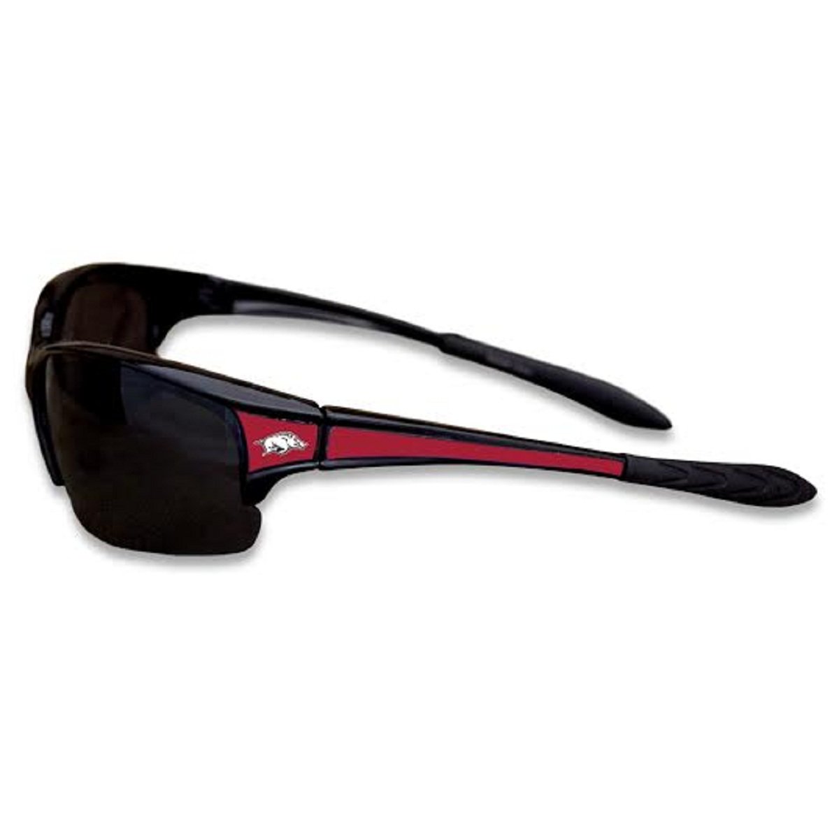 Black Sports Elite Style Sunglasses with Logo on the Corners
