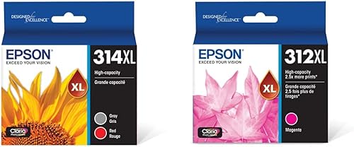 Miniatura 8 de Epson T314 Claria Photo HD - Tinta de alta capacidad T314XL922-S y T312 Claria Photo HD - Capacidad estándar de tinta T312923-S y T312 Claria Photo