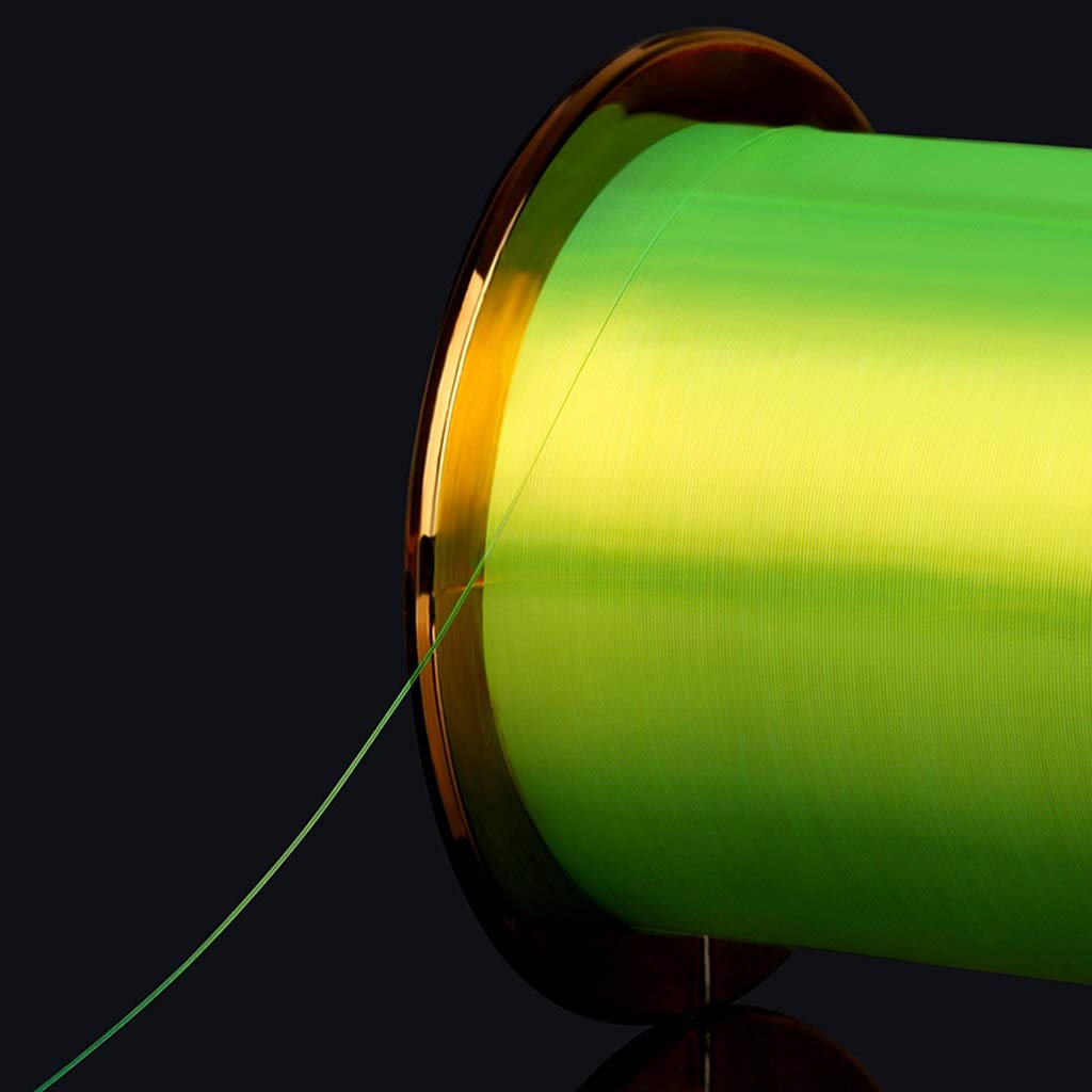 Lenza 500 Yards Linea avanzata Coating Tech Zero Stretch alta sensibilità da pesca, più piccolo del diametro di nylon Superiore Linea di pesca materiale 3 Pezzi Filo da ​pesca ( Size : 4# )