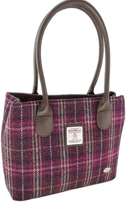 GLEN APPIN Harris Tweed Classic Handbag - LB1003 - Cassley