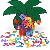 CHEFAN Tree and Letter Props from The Childhood Favorite Book, Felt Numbers and Letters