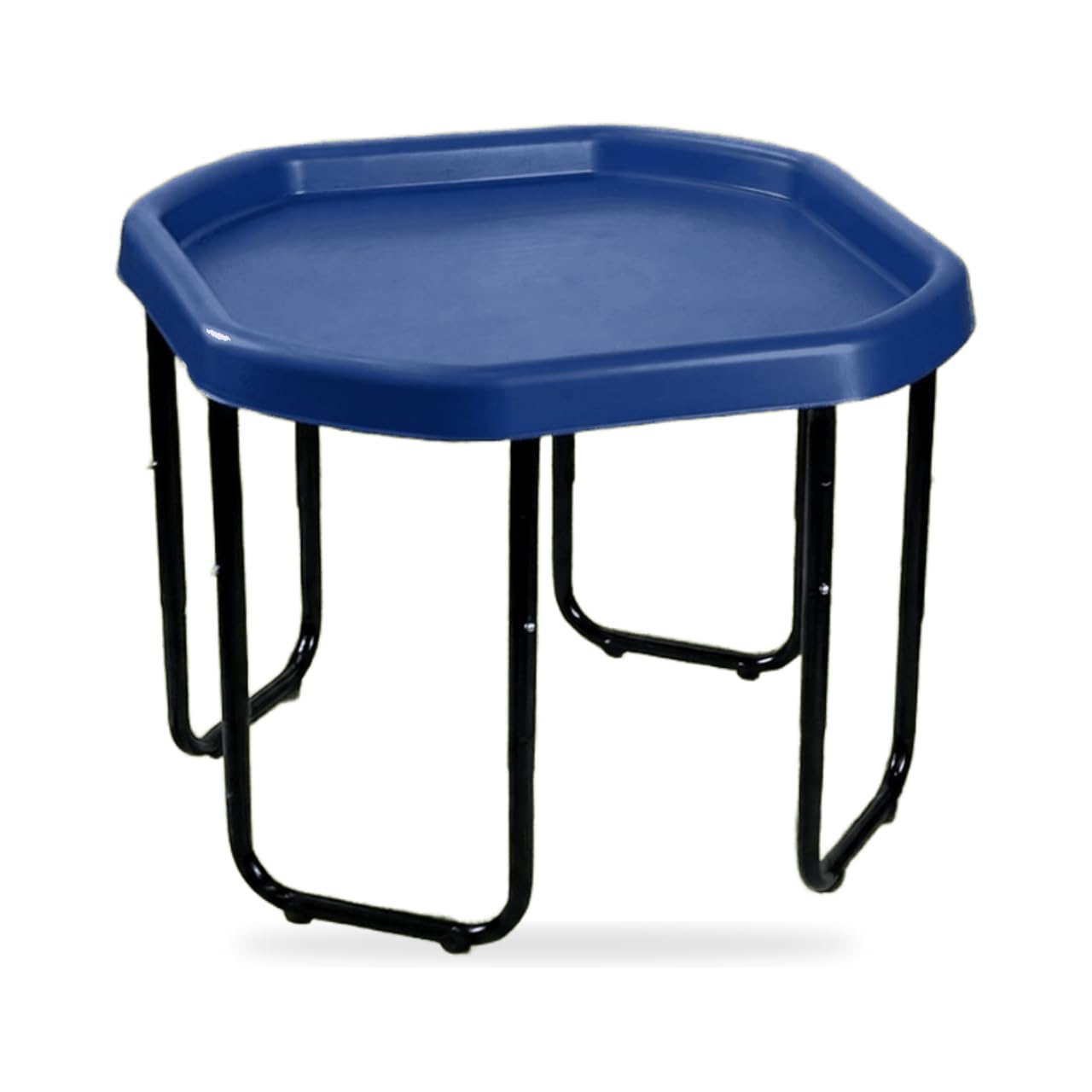 Maxland Dark Blue Mixing Play Spot Medium 70cm Tuff Tray & Height Adjustable Stand - For Fun & Messy Sand, Water & Glitter Play