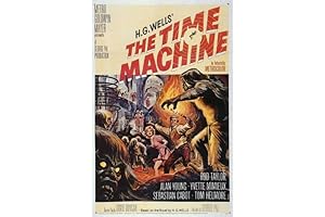 The Time Machine 1960 Movie Poster 11x17 Repro Rod Taylor Premiere Poster