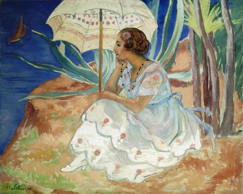Lienzo de Henri Lebasque Cuadro 60x90cm para Decorar Paredes Vacías