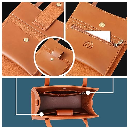 Bolso mini vintage de cuero vegano para mujer miniatura 6