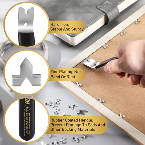 Image of Feekoon Glazier Point Driver with 100 Push Points, Black