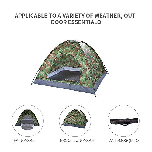 Carpa Vingli Camuflaje para Camping 3-4 Personas miniatura 5