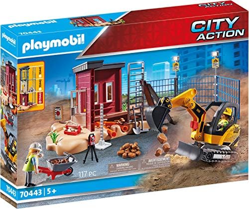 Playmobil City Action con excavadora - 1